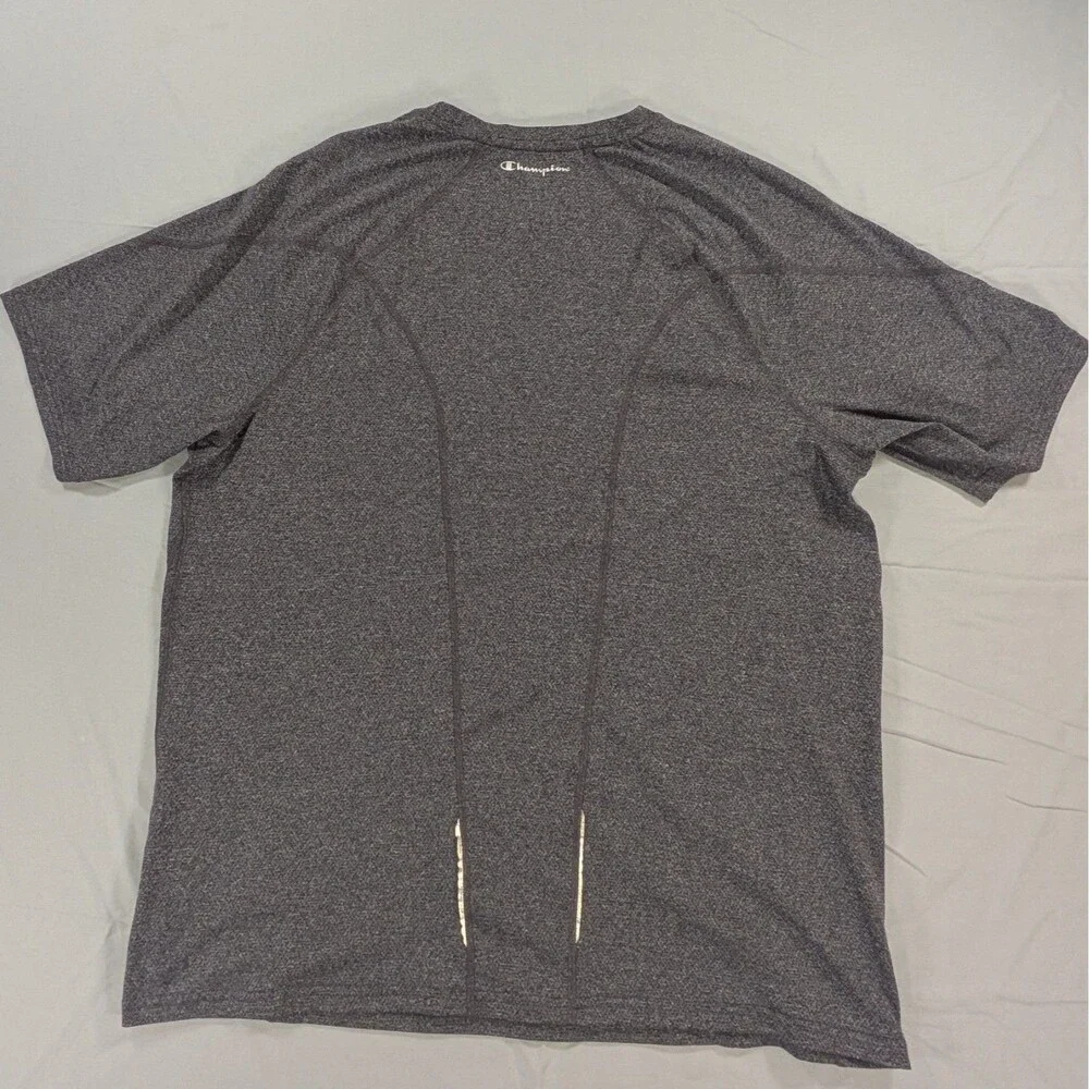 Champion Elite Gray Athletic T-Shirt Men’s Large - Picture 6 of 8
